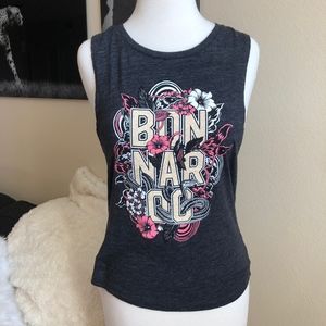 Bonnaroo Graphic Tank Top Muscle Tee Small